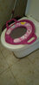 虞冕儿童1-3-8岁宝宝马桶梯小孩男女马桶圈婴幼儿座便器椅加大坐便圈 玫红色 带软垫 实拍图