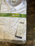 罗蒙（ROMON）衬衫女方领防走光通勤修身女士正装面试商务职业装工作服可绣logo 白色方領长袖-60%棉 M /36码(95-105斤) 实拍图