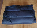 君羽户外鹅绒羽绒服男加厚保暖800高蓬秋冬男士面包服可收纳52115 宝蓝色-男款 S 推荐男120斤以下/女100斤以下 实拍图