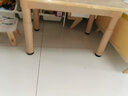 希迪尼儿童实木桌子学习桌家用可升降积木游戏桌幼儿园桌椅套装写字书桌 60*80小方桌 1桌1椅 实拍图