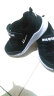回力童鞋儿童运动鞋2023春夏季新款女童针织休闲鞋轻便男童跑步鞋 黑色（0036） 26码鞋内长约16.7cm 实拍图