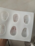 新厨仕（Necooks）硅胶小兔子果冻模具卡通布丁立体创意兔子奶冻模型3D冰淇淋模具 小号6连兔子模具 实拍图