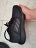 adidas PUREBOOST GO休闲舒适跑步运动鞋男女阿迪达斯官方 黑色/深灰 45 实拍图