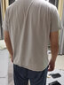 顶瓜瓜顶呱呱睡衣男夏纯棉短袖可外情侣穿家居服套装男斑鸠灰185 实拍图