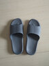 俞兆林（YUZHAOLIN）男女室内软厚底浴室洗澡凉拖鞋 Y8115 深蓝 39-40  实拍图
