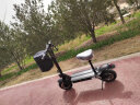 PAFULUO电动滑板车成人电动折叠车锂电池便携式亲子代步车代驾折叠电动车 1000W/时速60续航75-85km 实拍图