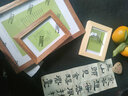 维佳 实木相框摆台挂墙画框装裱框A4拼图框创意框定制油画框照片框 原木色 5寸（可放8.8*12.7厘米） 实拍图