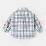赢一贝（Yingyibei）宝宝衬衫男春秋婴儿格子衬衣小童洋气上衣儿童长袖纯棉秋装新款潮 实拍图