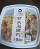 洋琪食品 麻辣鲜蛤芥末章鱼麻辣花甲海鲜 即食下饭菜 烧烤出游踏青 芥末海螺片500g 实拍图