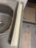 坤米 水槽挡水板厨房水池洗碗池洗手盆防溅水挡板隔板硅胶挡水条 米白色1个【强力吸附/可壁挂】 晒单实拍图