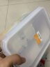 龙士达微波炉饭盒保鲜盒 透明塑料水果零食冰箱收纳盒 上班族带饭 2.5L 实拍图