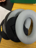 比博欧适用博士BOSE QuietComfort35耳机套qc35二代头戴式耳机海绵套耳套QC35II耳罩棉垫头梁垫耳机配件 【灰色一对+灰黑垫子】羊皮款 实拍图