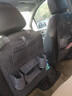 博盛捷汽车车载收纳包毛毯多功能储物袋 座椅背收纳包置物袋 深灰色 【2个装】 实拍图