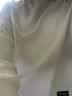 策息圆领卫衣长袖T恤男春夏季纯色情侣衣服秋装上衣学生打底衫 白灰 4XL -建议165-180斤左右 实拍图
