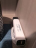 微笑鲨 强光手电筒小型迷你便携USB充电LED远射超亮小手电家用户外 充电宝功能【高配9900K高光】白色 实拍图