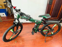 Jeep吉普自行车折叠山地车男女学生双减震碟刹越野变速公路车-战神 战神-绿色三刀一体轮 24速24寸(适合1.5-1.75m) 实拍图