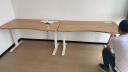 京东京造电动升降电脑桌 书桌 桌子学习桌  双电机1.4m原木色 晒单实拍图