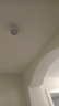 雷士（NVC）LED筒灯家用客厅卧室吊顶过道免开孔明装天花灯PC白色5瓦暖白光 实拍图