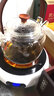 随发新羽煮茶器电陶炉煮茶加厚耐热玻璃蒸煮茶壶提梁壶家用保温煮茶炉 蒸茶提梁壶800ml（单个壶） 实拍图