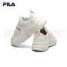 FILA 斐乐运动鞋女MARS II 火星系列二代秋秋季时尚复古跑步鞋女 微白/雨雾灰-F12W141116FWA 39 实拍图