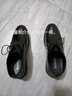 堡度驰男士增高皮鞋10cm6真皮隐形内增高鞋8厘米结婚鞋正装休闲格子男鞋 黑色（6厘米） 39 实拍图