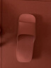 MUJI男女通用 室内用浴室拖鞋 男式女式 洗澡防滑凉鞋一字拖 浅粉色 M 265mm/43码(2.5) 实拍图