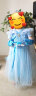 迪士尼（Disney）爱莎公主裙冰雪奇缘2女童艾莎连衣裙儿童表演夏季生日仙女裙拍照 连衣裙:公主套装3 110 晒单实拍图