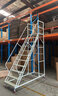 追梦龙 仓库登高梯超市上货登高车理货移动平台检修上料梯子带刹车加厚 平台离地2.5米宽0.8米灰白 实拍图