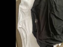七匹狼t恤男短袖纯棉男士夏季半袖T恤运动休闲宽松v领全棉打底衣汗衫 圆.领2件(白色+黑色) L (170) 推荐体重110-130斤 实拍图