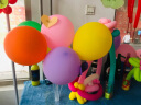 佳茉 魔术气球 长条气球开学装饰婚庆节庆气球装饰 彩色100只赠打气筒 晒单实拍图