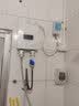 爱拓思 即热式电热水器电家用速热恒温小型厨房卫生间免储水淋浴洗澡机热水器过水热快速直热冲凉热水器 6030W 荷花白-变频恒温/带遥控+安装 送安装附件包 实拍图