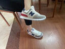 新百伦574男鞋跑步鞋休闲运动鞋女鞋子轻便舒适软底秋冬季百搭跑步鞋男 n574米灰藏青 普通版 37 脚宽脚胖多拍一码 实拍图