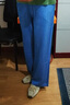 友家坊天丝牛仔裤女阔腿宽松夏季薄款冰丝老年裤子高腰休闲女阔脚牛仔裤 277深蓝色 XL腰围2尺2-2尺3 实拍图