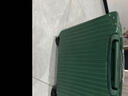 掌金者行李箱男大容量皮箱登机出差万向轮铝框拉杆箱高颜值密码箱旅行箱 经典防刮拉链【墨绿色】 24英寸 单人中长途 实拍图