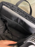 乐上（LEXON）单肩包女手提电脑包13.3英寸内胆包时尚斜挎包轻便商务公文包黑色 实拍图