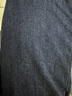 MUJI MUJI 女式 弹力 牛仔 宽版裤 BEA31A1A 裤子 长裤 休闲裤 靛青色 26inch 实拍图