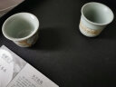 汝道（RUDAO）汝窑茶杯品茗杯功夫茶具单杯可养蝉翼开片汝瓷杯子个性茶杯主人杯 喜上梅梢杯60ml 实拍图