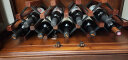 红酒瓶摆件现代简约家用实木酒格创意格子红酒架木质酒瓶架子 A8可放12瓶 晒单实拍图