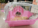 卡丘鼠大别墅笼子仓鼠金丝熊笼木屑浴沙仓鼠粮磨牙石新手套餐仓鼠笼两只 红色小田园12件套 实拍图