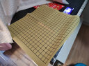 赢八围棋五子棋套装361颗仿玉棋子棋罐19路学生儿童加厚皮革围象棋盘 实拍图