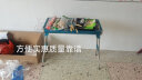 奥然烧烤炉户外不锈钢烧烤架家用烤肉架便携式碳烤炉无烟木炭烤炉全套 家用/加大号：十八件套+煎盘+炭 实拍图