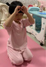 悦步瑜伽垫加厚加宽防滑运动健身垫隔音家用地垫子锻炼垫女士运动垫 公主粉【含绑带+网包】 185*80cm【厚度15mm】 实拍图