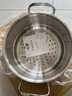 BFW BEST FOR WORLDWIDE 蒸屉蒸笼食品级304不锈钢22/24/26cm加深加厚 尺寸是内径 1层 22cm 实拍图
