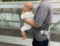 babycare多功能背带婴儿腰凳减震抱娃神器防滑四季通用 卡斯尔灰轻薄款 晒单实拍图