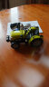 凯迪威工程汽车模型合金拖拉机模型农场机械仿真男孩儿童礼品农用玩具车 圆头声光版拖拉机-绿 实拍图