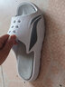 李宁拖鞋运动拖鞋男沙滩鞋夏季新款韦德之道轻便魔术贴运动凉拖鞋子 标准白 43.5 实拍图
