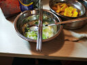 耐持筷子勺子套装长柄便携式餐具三件套 外带叉子学生成人创意可爱盒 高冷灰 实拍图