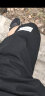 稻草人（MEXICAN）短裤男夏季男士时尚纯色百搭五分裤男装休闲运动沙滩裤 黑色. M 实拍图