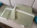 舜馨 沙发垫棉麻四季通用布艺沙发垫套装组合沙发垫坐垫可定制 橄榄绿 90*90cm 一条 实拍图