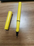 凌美（LAMY）签字笔宝珠笔 圆珠笔 生日节日礼物学生成人练字文具 德国进口 狩猎系列 黄色 蓝色笔芯0.7mm 实拍图